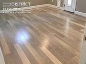 Hardwood floor Installation by District Flooring & Restoration 