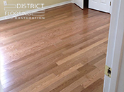 Hardwood floor Installation by District Flooring & Restoration 