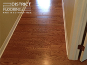 Hardwood floor Installation by District Flooring & Restoration 