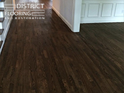 Hardwood floor Installation by District Flooring & Restoration 