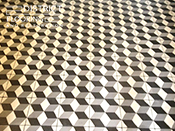 Moroccan concrete tiles installed by District Flooring & Restoration 