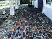 Restored brick pavers by District Flooring & Restoration 