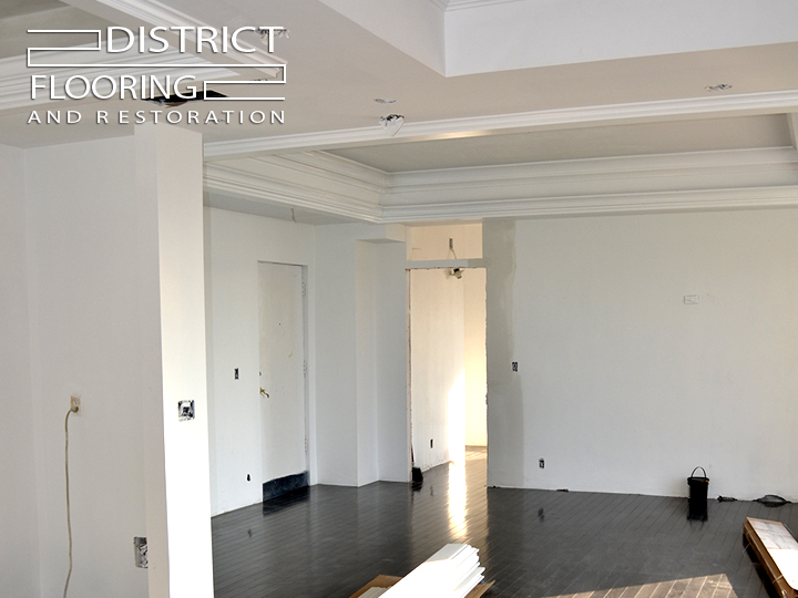 Base and crown moulding supply & installation by DFR in Tampa Florida