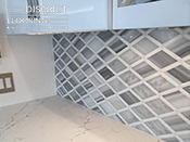 Tile Kitchen Backsplash installation by District Flooring & Restoration 