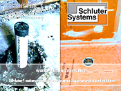 Schluter waterproofing membranes provide protection against mold and mildew 