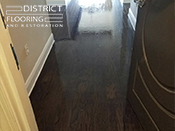 Hardwood floor Repairs and Refinishing by District Flooring & Restoration 