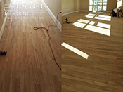 Hardwood floor Repairs and Refinishing by District Flooring & Restoration 