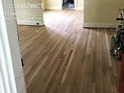 Hardwood floor Repairs and Refinishing by District Flooring & Restoration 